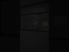 템퍼드 스마트 PDLC 필름 전환성 프라이버시 글래스 에너지화 원자화